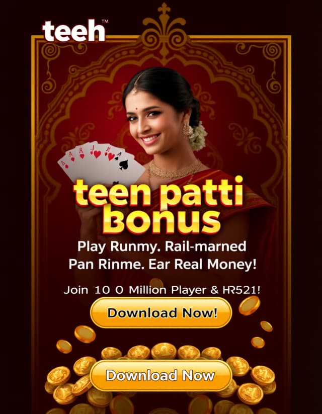 Teen Patti Bonus Banner